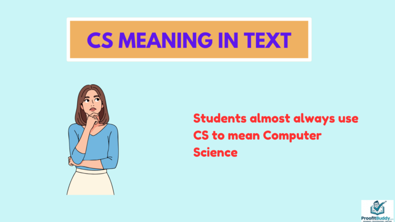 cs meaning in text
