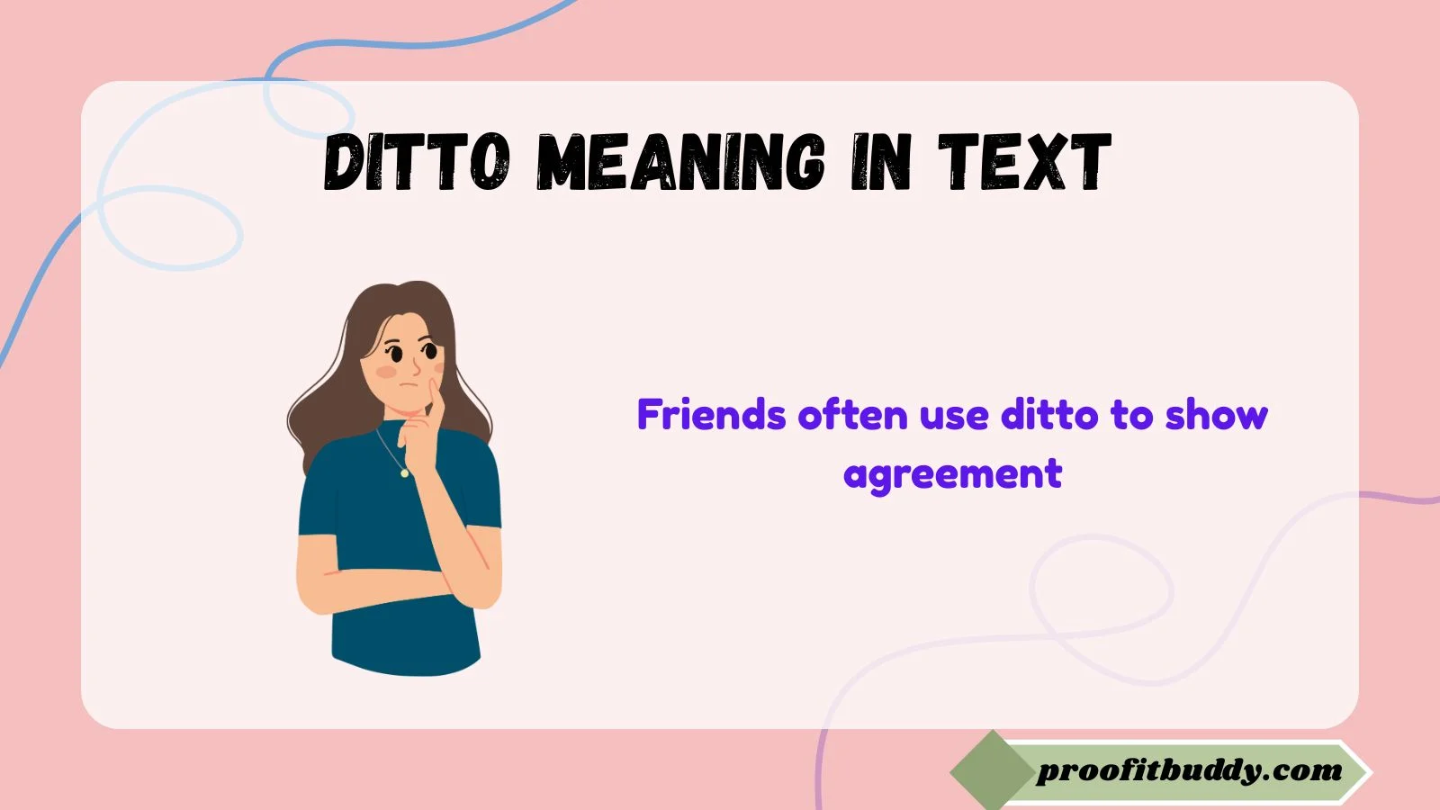 ditto meaning in text