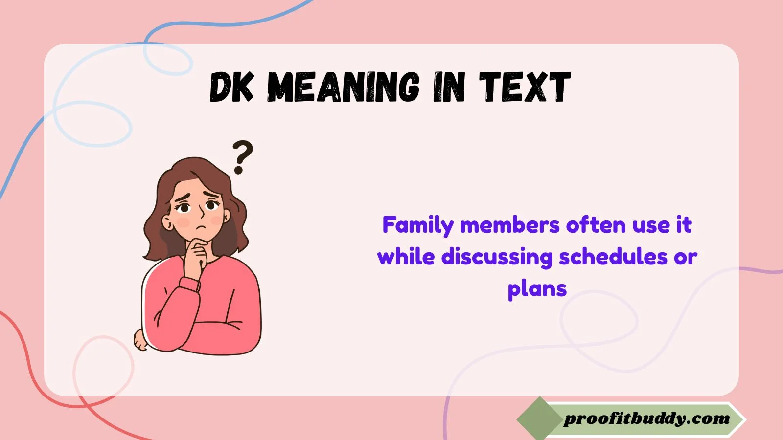 dk meaning in text