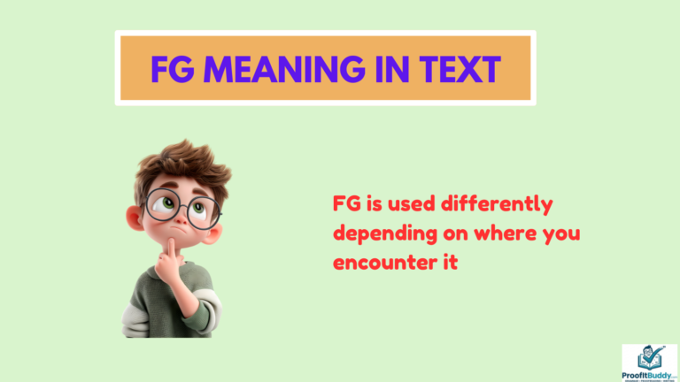 fg meaning in text