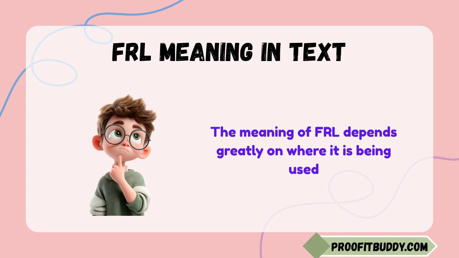 frl meaning in text