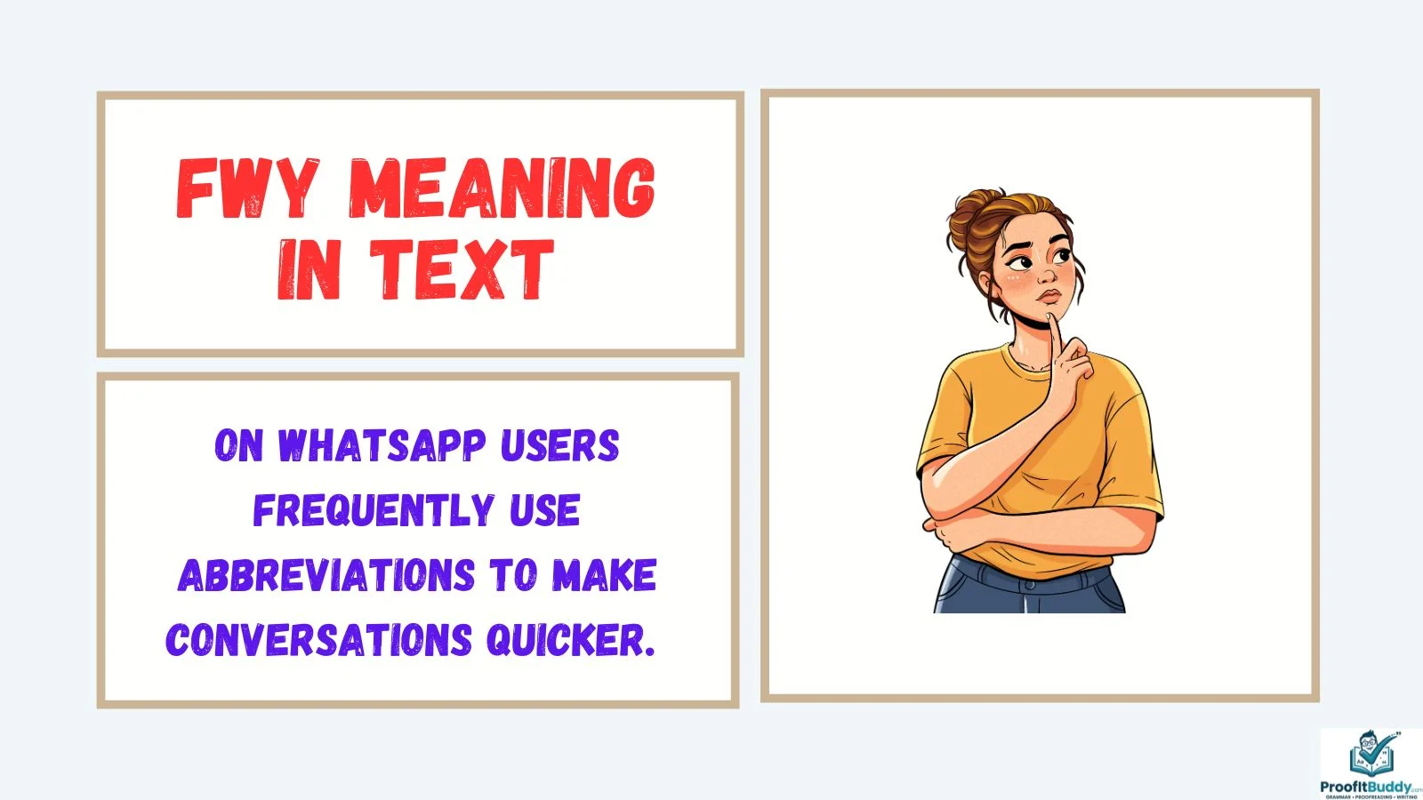 fwy meaning in text