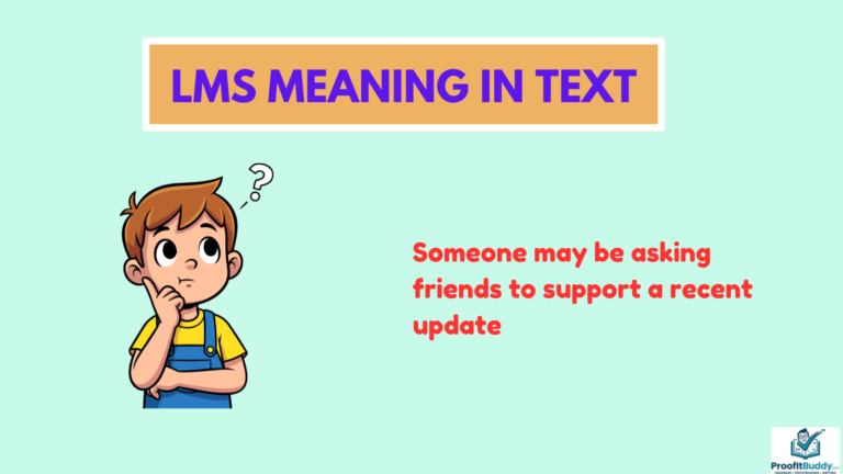 lms meaning in text