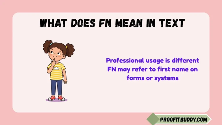 what does fn mean in text